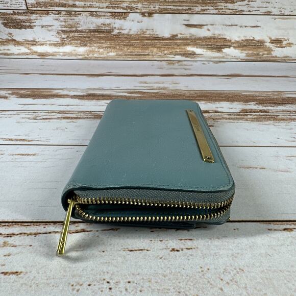 Fossil Liza Slim Leather Bifold Women's Wallet Organizer Clutch - Pre-owned - Picture 7 of 7